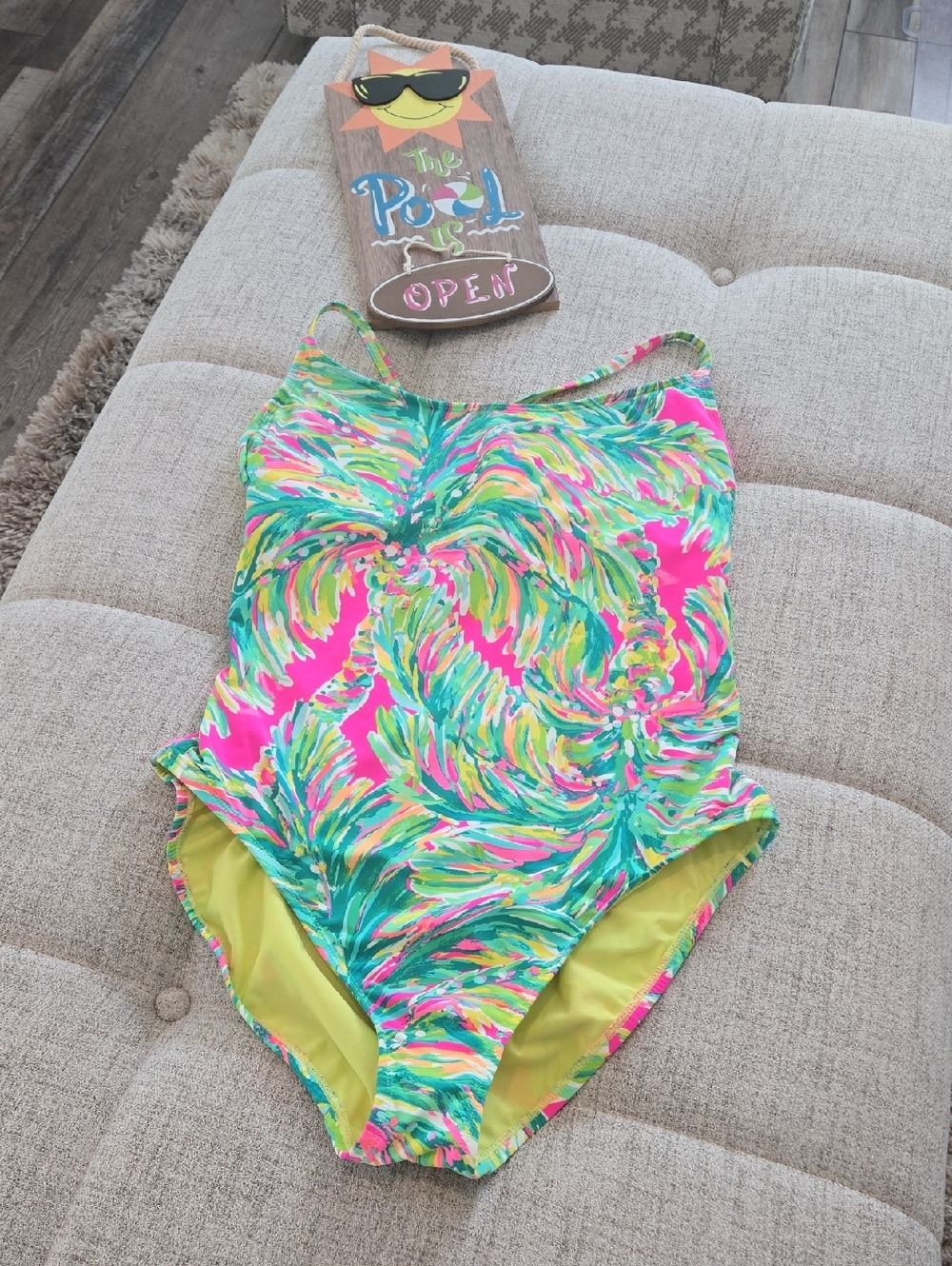 HP!  Lilly Pulitzer Colorful One-Piece Swimsuit